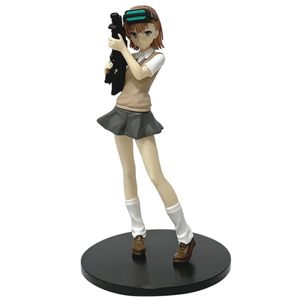 17cm Anime A Certain Magical Index Misaka Mikoto Railgun Girl Anime Figure PVC Action Figures Model Anime Cartoon Model Toy Gift
17cm Anime A Certain Magical Index Misaka Mikoto Railgun Girl Anime Figure PVC Action Figures Model Anime Cartoon Model Toy Gift