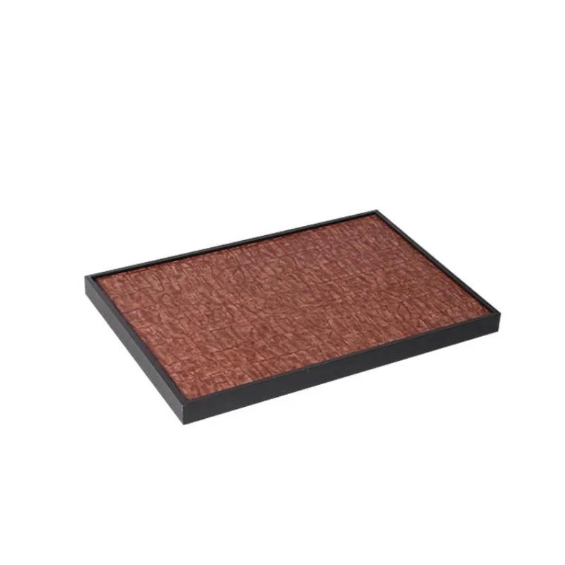 Modern minimalist dark red tray jewelry storage box, model room cloakroom office bedroom decoration ornament
Modern minimalist dark red tray jewelry storage box, model room cloakroom office bedroom decoration ornament