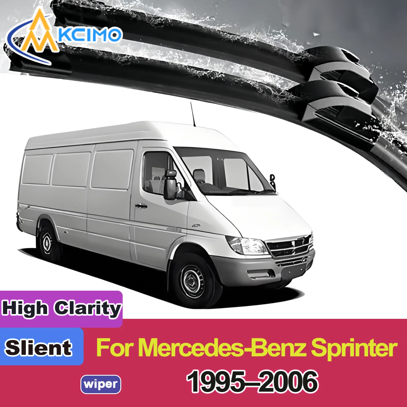 2PCS New Wiper Blades for Mercedes-Benz Sprinter T1N 1995-2006 Dodge Sprinter (2003-2006) Freightliner Sprinter Mercedes-Benz
2PCS New Wiper Blades for Mercedes-Benz Sprinter T1N 1995-2006 Dodge Sprinter (2003-2006) Freightliner Sprinter Mercedes-Benz