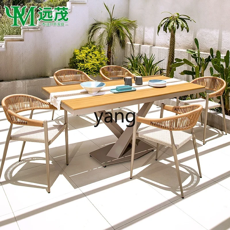 LTT outdoor rattan chair high-end outdoor table and chair courtyard garden plastic wood table
LTT outdoor rattan chair high-end outdoor table and chair courtyard garden plastic wood table
