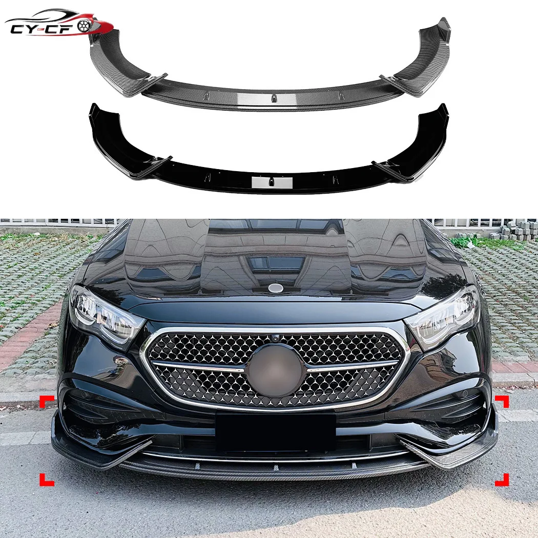 For Mercedes Benz E Class W214 E260 E300 2024+ AMG Front Bumper Spoiler Lip Lower Diffuser Splitter Body Guard Kit Gloss Black
For Mercedes Benz E Class W214 E260 E300 2024+ AMG Front Bumper Spoiler Lip Lower Diffuser Splitter Body Guard Kit Gloss Black