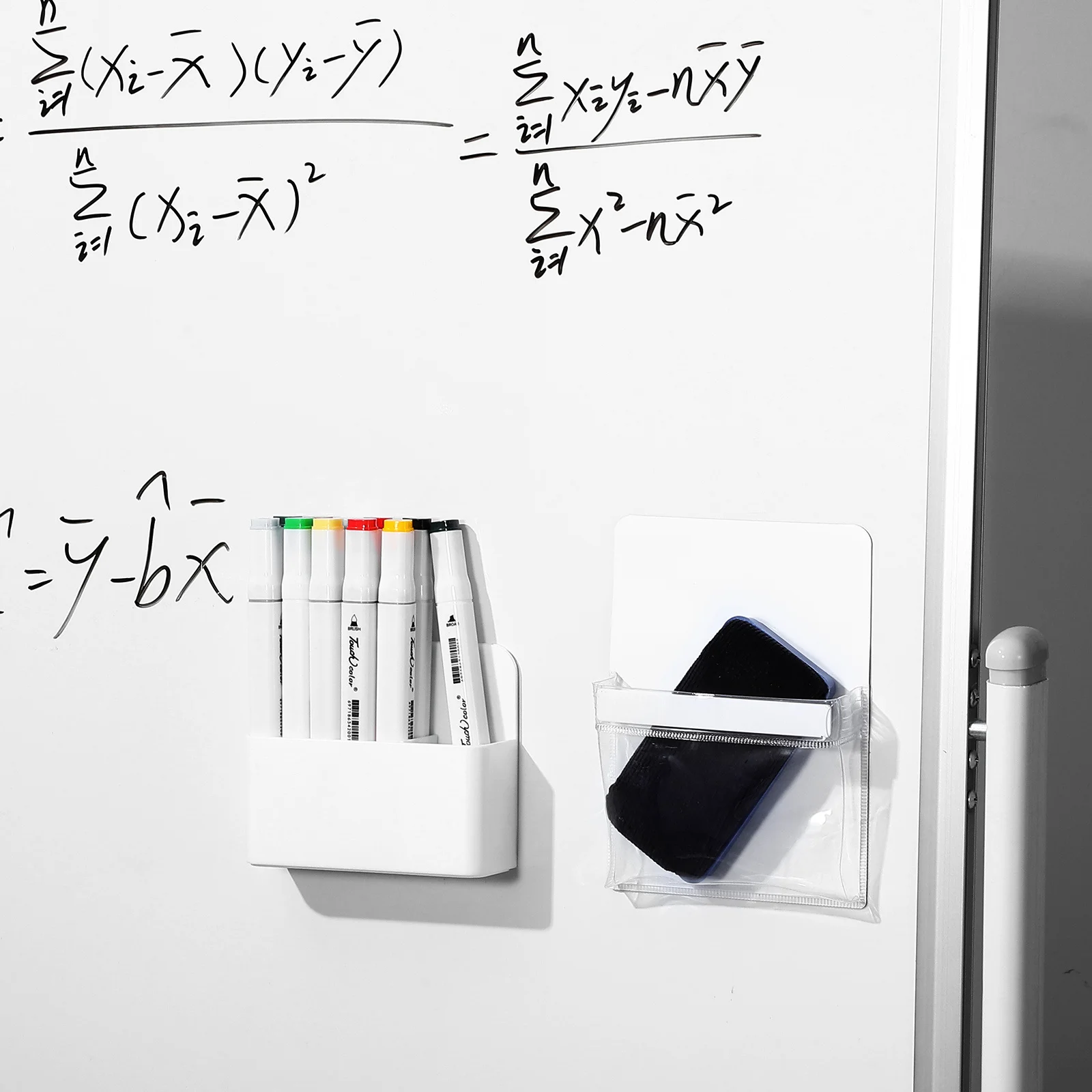 2Pcs Whiteboard Magnetic Pen Holder ABS PVC Sturdy Marker Storage Box Office School Organizer Refrigerator Magnet
2Pcs Whiteboard Magnetic Pen Holder ABS PVC Sturdy Marker Storage Box Office School Organizer Refrigerator Magnet