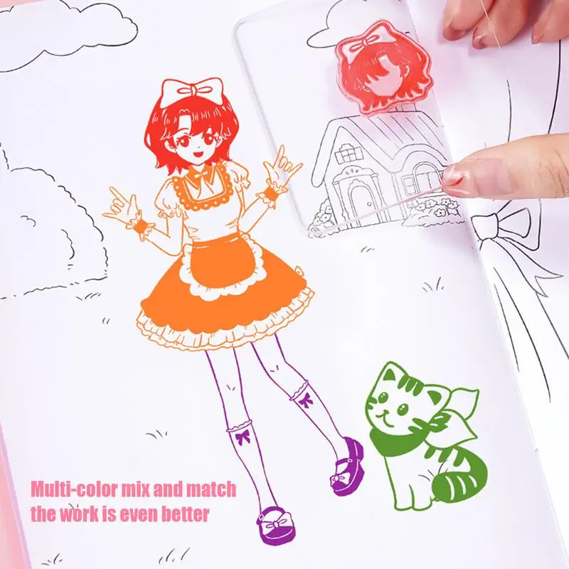 Dress Up Stamp Book Princess Costumes Dress Up Game Colorful Girls Costumes Game Travel Play Set Toy For Creative Fun Activities
Dress Up Stamp Book Princess Costumes Dress Up Game Colorful Girls Costumes Game Travel Play Set Toy For Creative Fun Activities