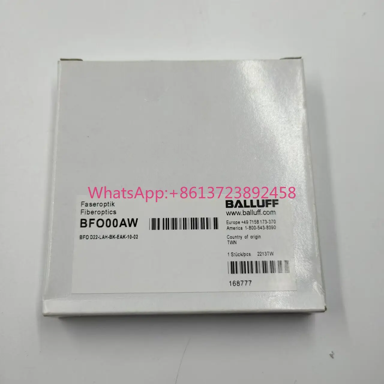 BFO00AW Balluff Fiber BFO D22-LAH-BK-EAK-10-02 High Quality
BFO00AW Balluff Fiber BFO D22-LAH-BK-EAK-10-02 High Quality
