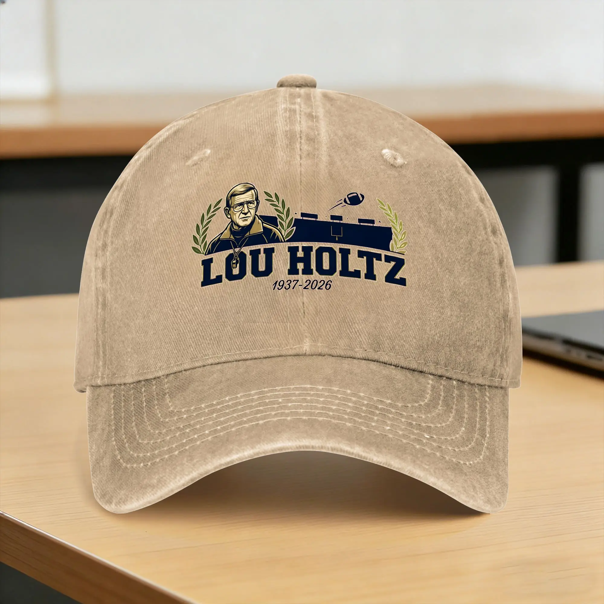 Washed Baseball Cap Lou Holtz RIP 1937-2026 Summer Trucker Hat For Women Men Casual Outdoor Sports Sun Baseball Caps
Washed Baseball Cap Lou Holtz RIP 1937-2026 Summer Trucker Hat For Women Men Casual Outdoor Sports Sun Baseball Caps
