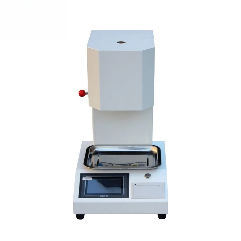 Melt Index Tester Thermoplastic Melt Mass Flow Rate Test Resin MFR Value Integrated Machine
Melt Index Tester Thermoplastic Melt Mass Flow Rate Test Resin MFR Value Integrated Machine