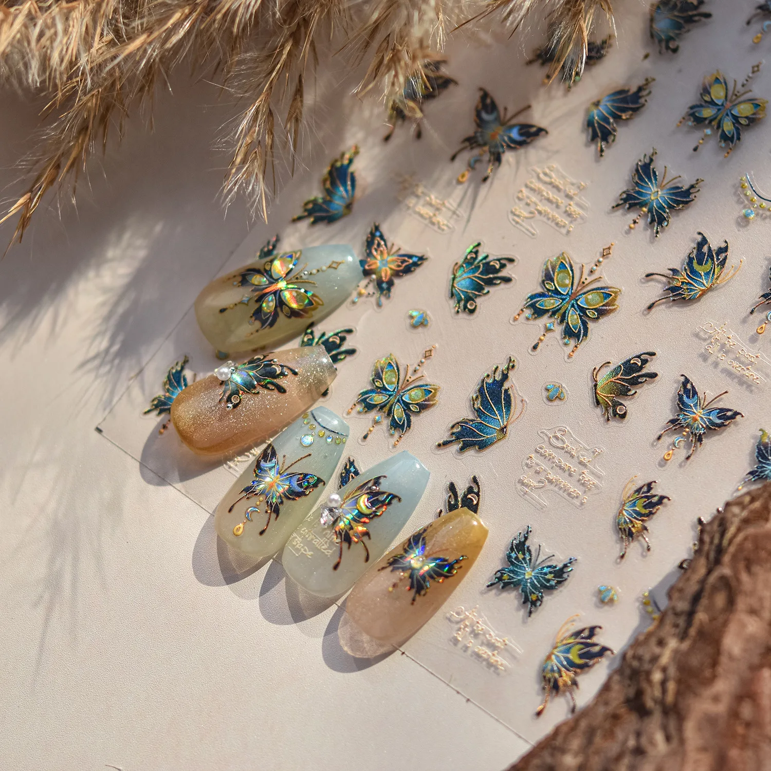 1Pcs Starlit Night Butterfly Rhinestone Crystal Wing Nail Sticker 5D Self Adhesive Nail Art Stickers Shiny Manicure Decals Parts
1Pcs Starlit Night Butterfly Rhinestone Crystal Wing Nail Sticker 5D Self Adhesive Nail Art Stickers Shiny Manicure Decals Parts
