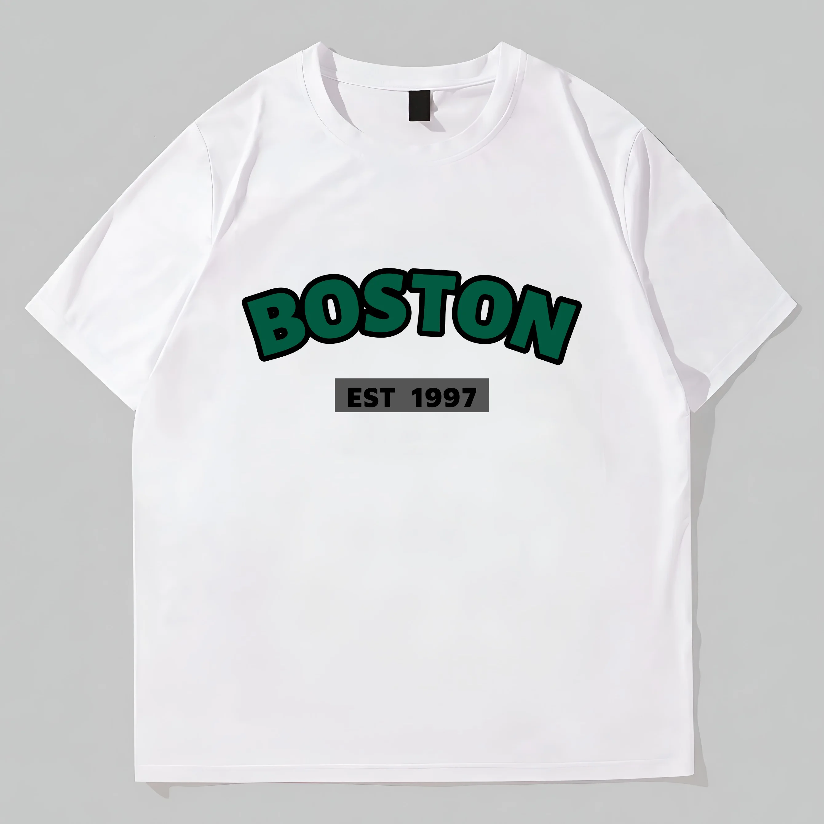 Teevo Men's Casual T-Shirt Green Letter Print CITY NAME EST Year Design Daily Wear Street Style Top
Teevo Men's Casual T-Shirt Green Letter Print CITY NAME EST Year Design Daily Wear Street Style Top