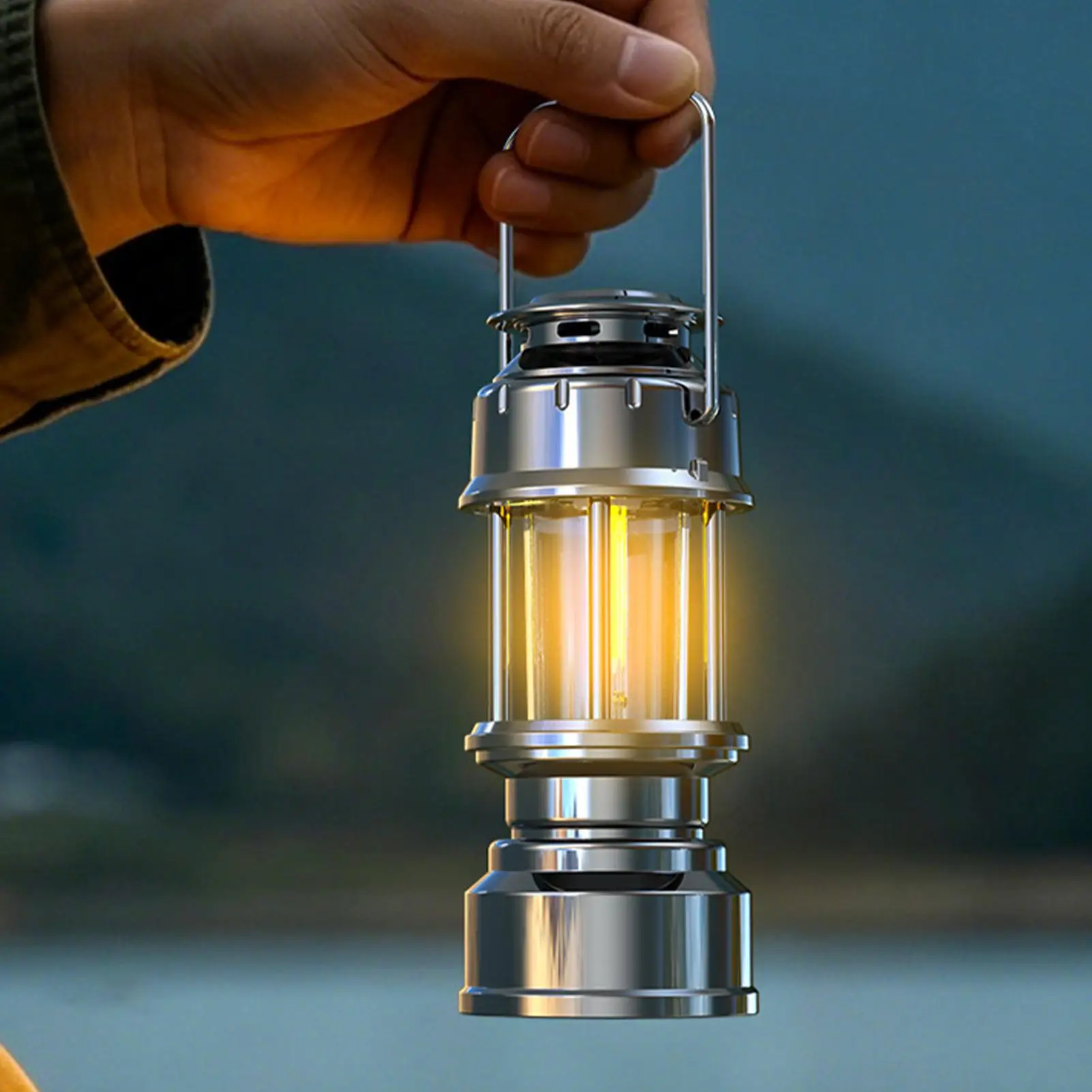 Camping Lantern IPX4 Waterproof Multi-Mode Electric Outdoor Lanterns For Outdoor Hiking Night Fishing Climbing Power Outages
Camping Lantern IPX4 Waterproof Multi-Mode Electric Outdoor Lanterns For Outdoor Hiking Night Fishing Climbing Power Outages