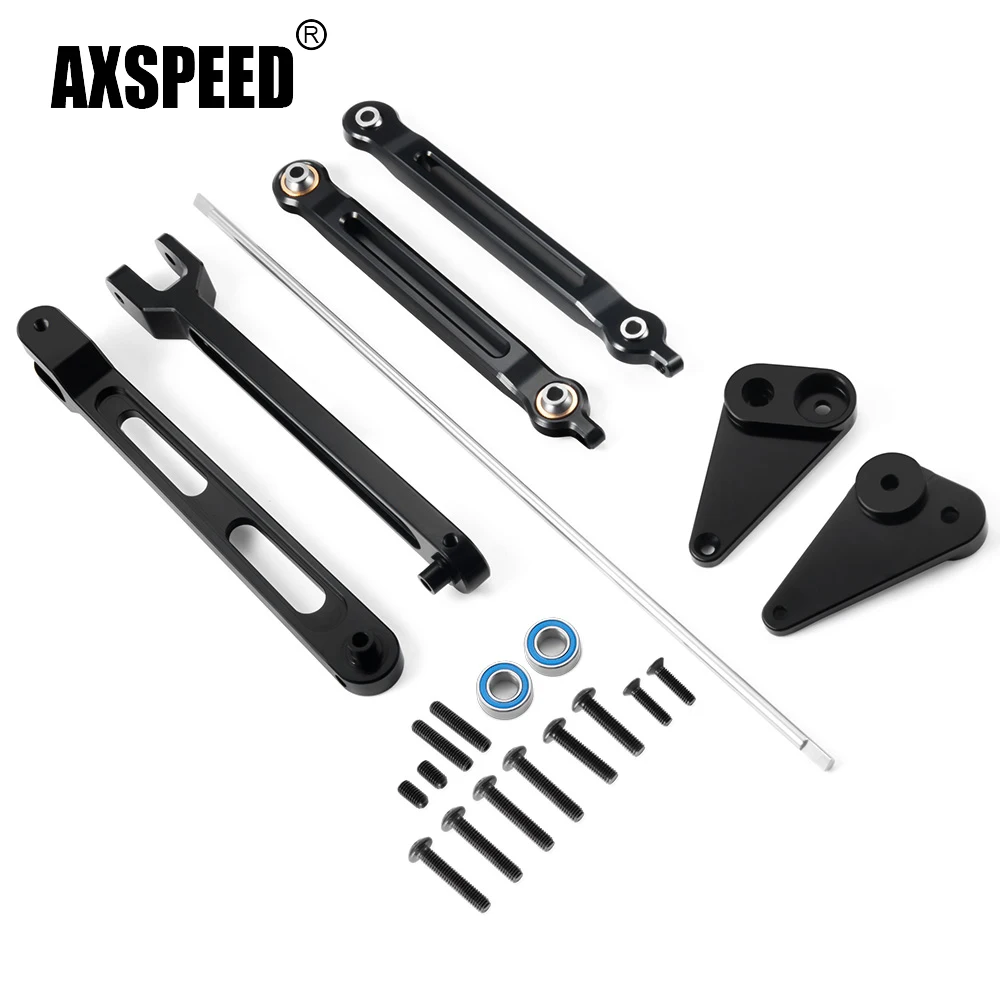 AXSPEED 1 комплект задней стабилизатора из алюминиевого сплава с балансировочным стержнем для Hammer Rey U4 ROCK Truck 1/10, детали для обновления радиоуправляемого автомобиля, багги
AXSPEED 1 комплект задней стабилизатора из алюминиевого сплава с балансировочным стержнем для Hammer Rey U4 ROCK Truck 1/10, детали для обновления радиоуправляемого автомобиля, багги