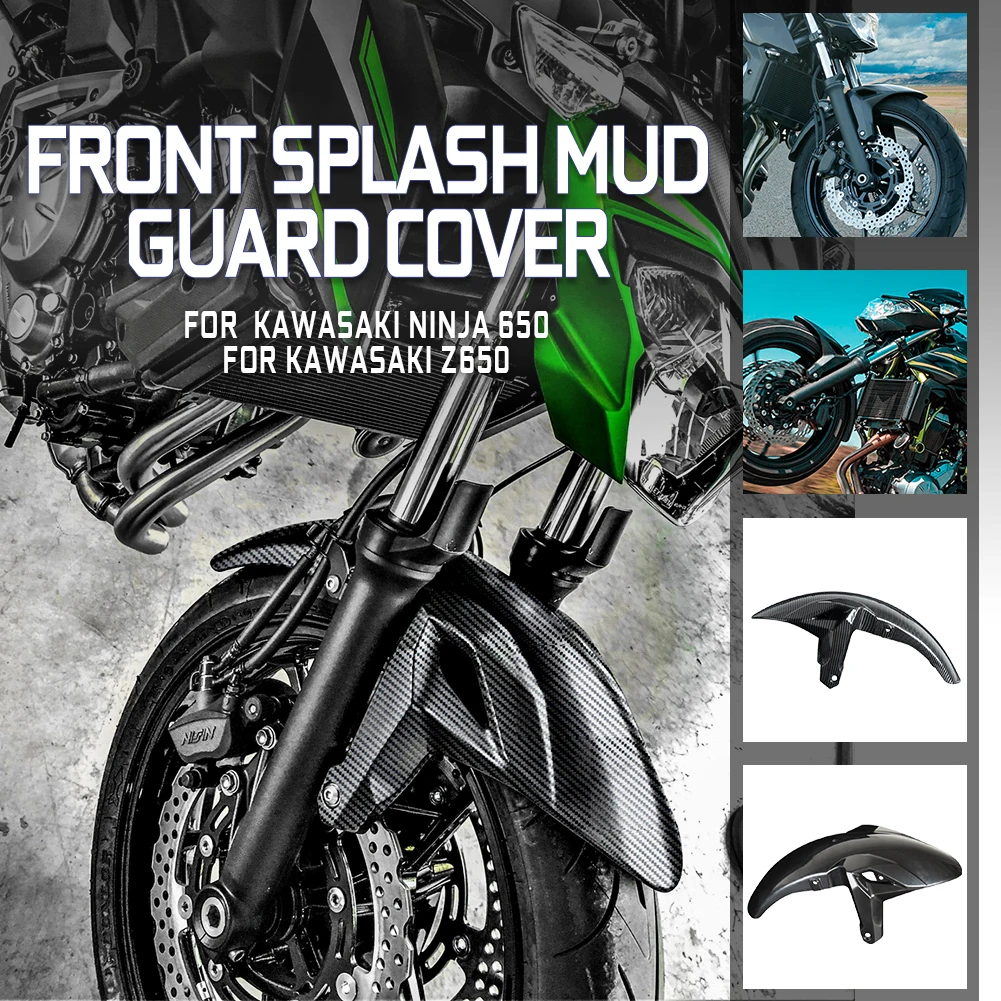 Motorcycle Front Fender Hugger Mudguard Splash Guard for Kawasaki Ninja650 Ninja Z 650 Z650 2017 2018 2019 2020 Accessories
Motorcycle Front Fender Hugger Mudguard Splash Guard for Kawasaki Ninja650 Ninja Z 650 Z650 2017 2018 2019 2020 Accessories