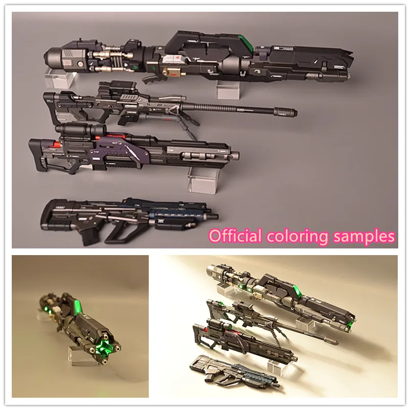Motorking model MG 1/100 Strike Zaku Astray Weapon set Sniper rifle rocket launcher with led DJ025
Motorking model MG 1/100 Strike Zaku Astray Weapon set Sniper rifle rocket launcher with led DJ025