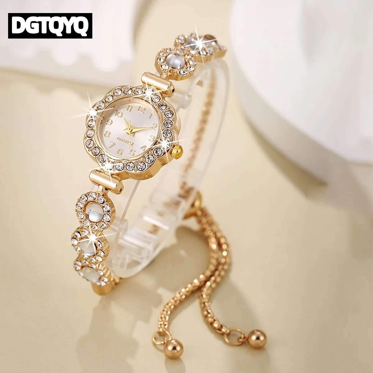 Элегантные женские часы со стразами, модный женский браслет с ремешком, кварцевые наручные часы Reloj Mujer, часы для девочек, подарок (без коробки)
Элегантные женские часы со стразами, модный женский браслет с ремешком, кварцевые наручные часы Reloj Mujer, часы для девочек, подарок (без коробки)