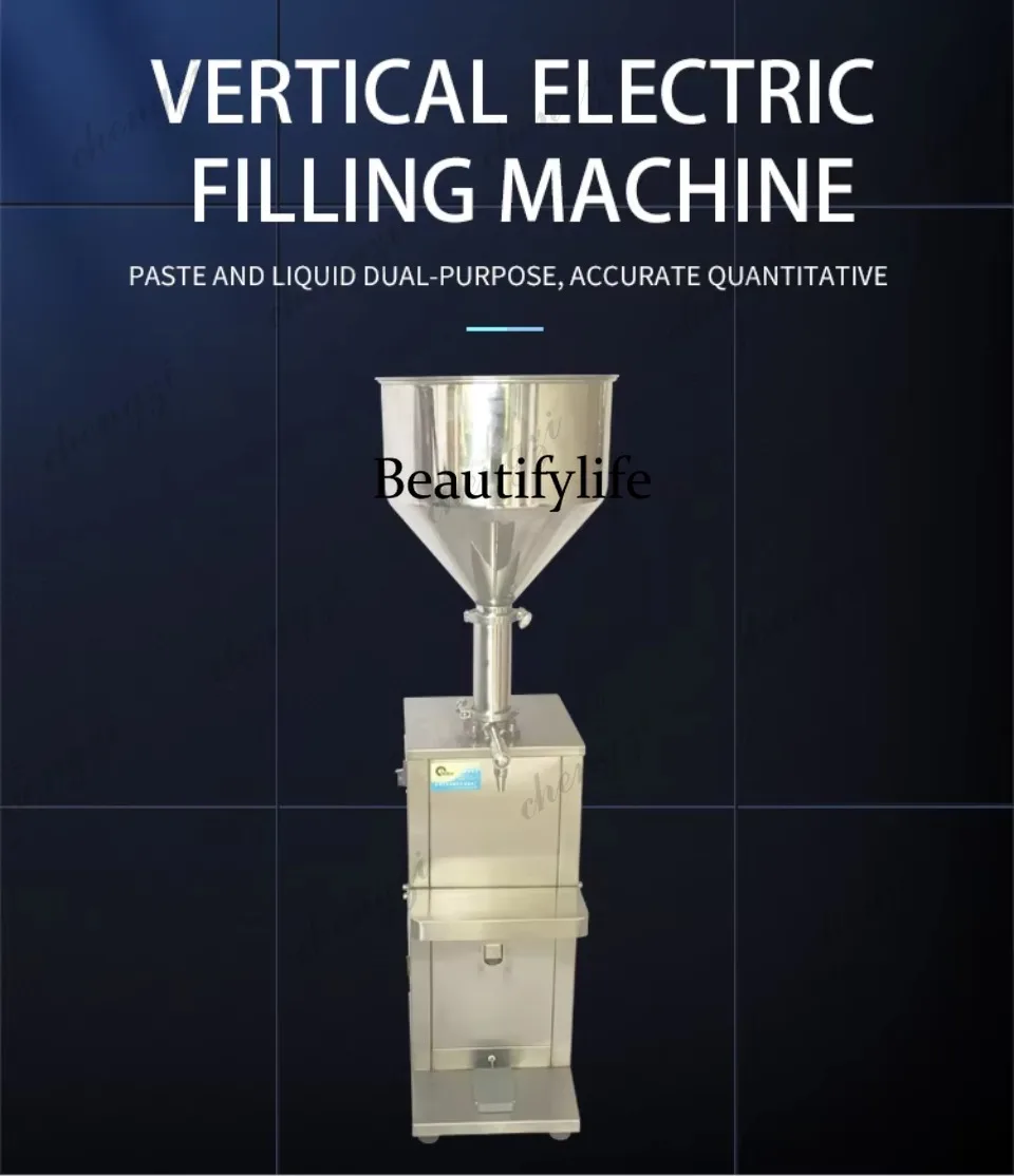 Vertical Dual Purpose Small Filling Machine High Precision Stainless Steel Equipment Food Production Beverage Stable Performance
Vertical Dual Purpose Small Filling Machine High Precision Stainless Steel Equipment Food Production Beverage Stable Performance