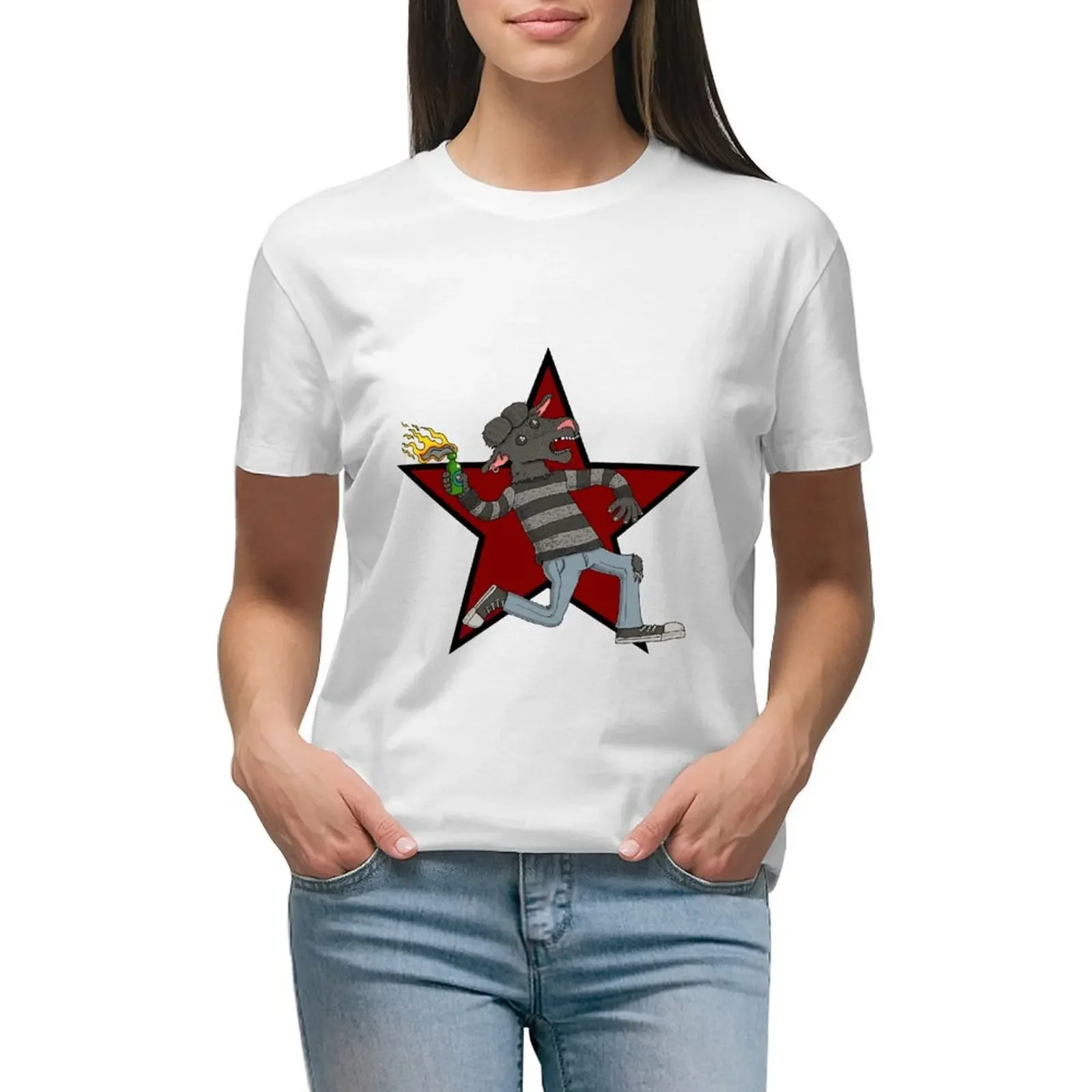 SHEEP AGAINST THE MACHINE T-shirt summer clothes anime clothes plus size t shirts for Women loose fit
SHEEP AGAINST THE MACHINE T-shirt summer clothes anime clothes plus size t shirts for Women loose fit