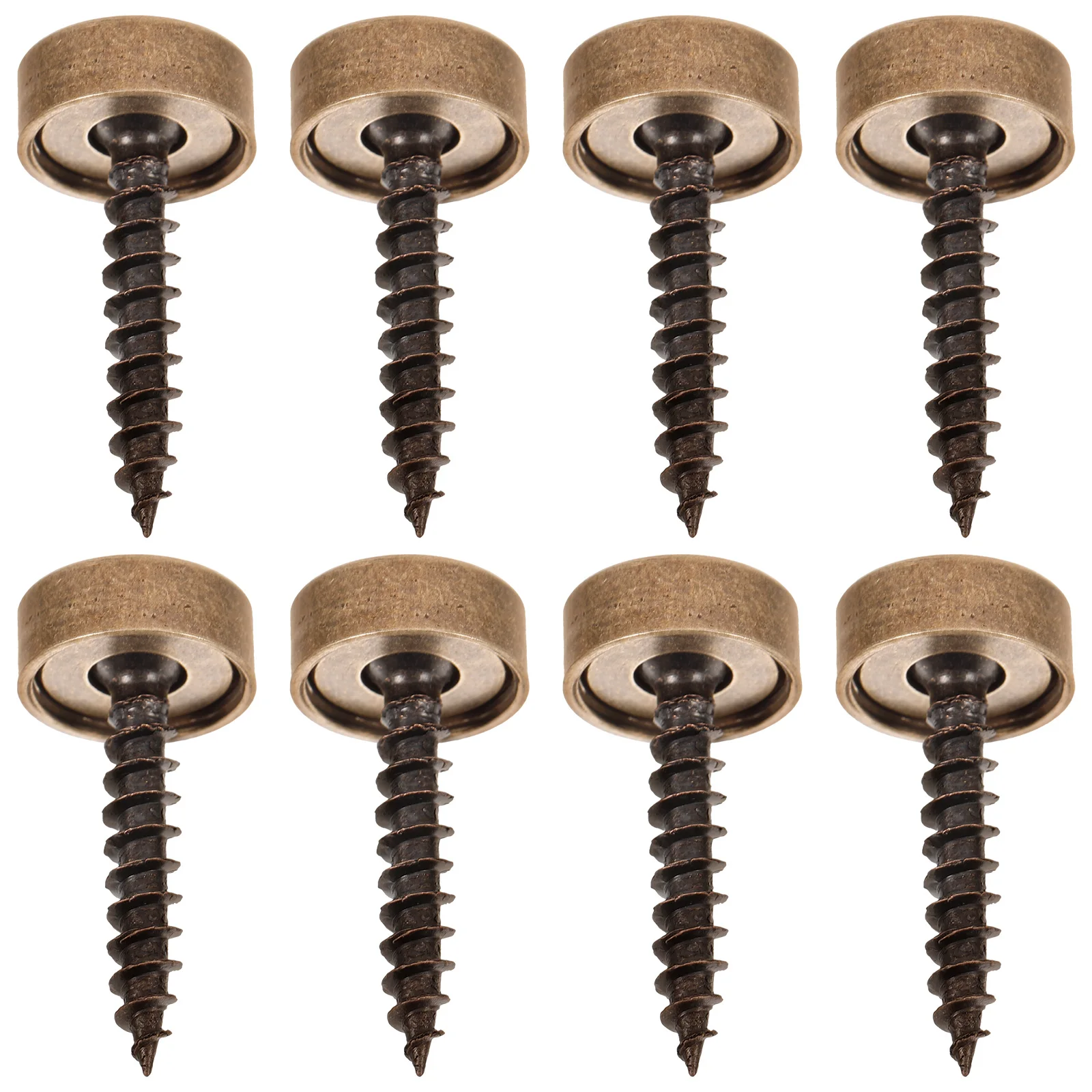 8 Pcs Decorative Cap Screws 12mm Self Tapping Copper Screw Cover Caps for Furniture Wall Mounting Hidden Heads
8 Pcs Decorative Cap Screws 12mm Self Tapping Copper Screw Cover Caps for Furniture Wall Mounting Hidden Heads