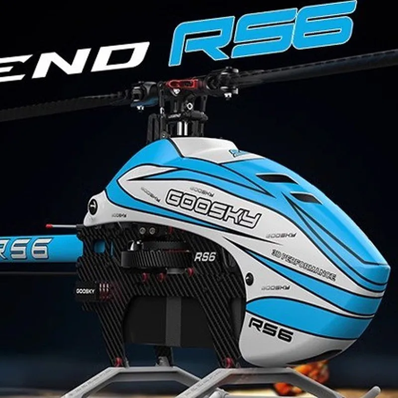 Модель самолета GOOSKY RS6-600 уровня, шестиканальный 3D пульт дистанционного управления, пилотажный вертолет, профессиональная модель самолета с дистанционным управлением
Модель самолета GOOSKY RS6-600 уровня, шестиканальный 3D пульт дистанционного управления, пилотажный вертолет, профессиональная модель самолета с дистанционным управлением