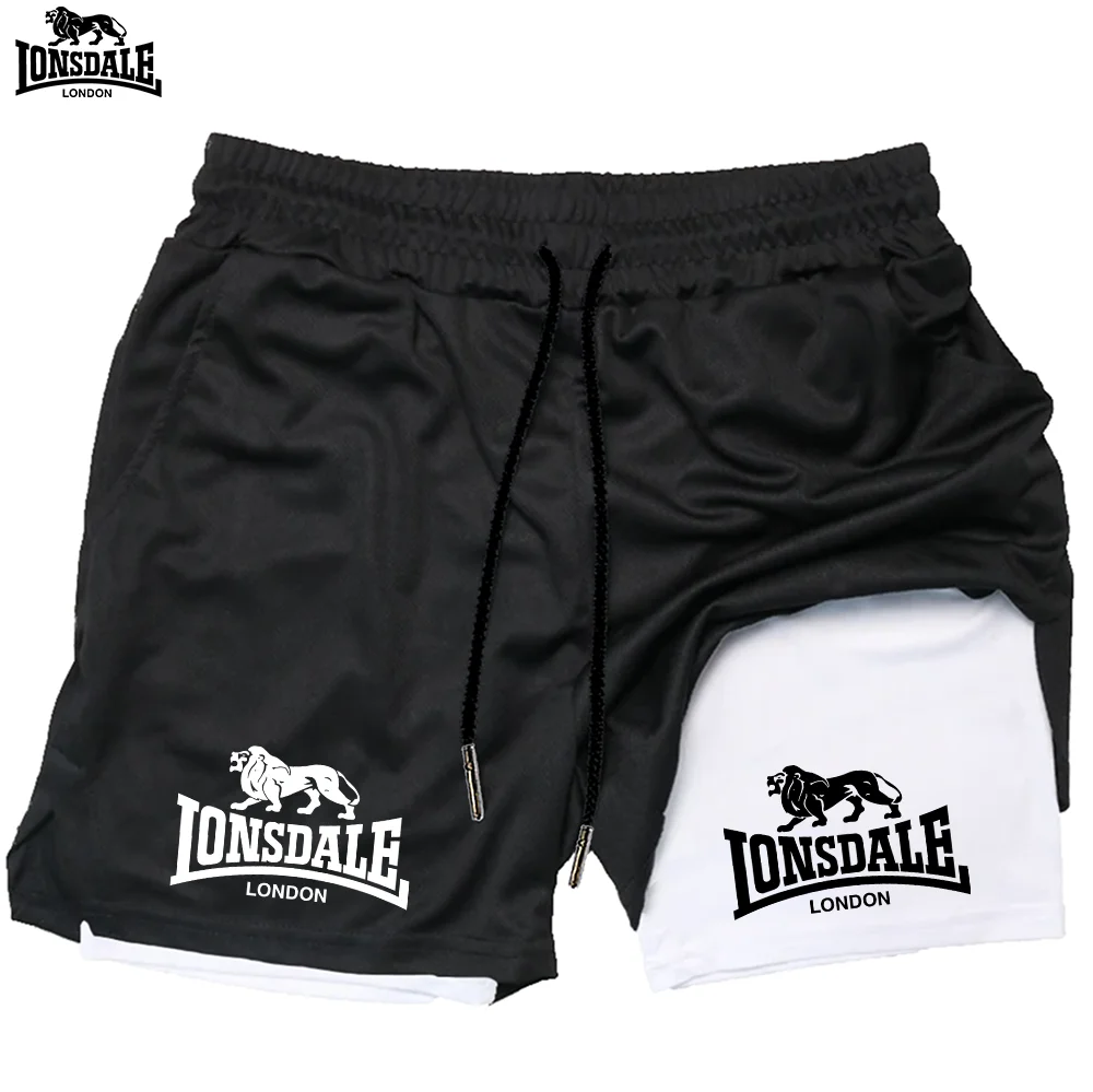 LONSDALE Men's Pattern Printed Fitness Shorts Double Layer 2-in-1 Fast Drying Fitness Outdoor Leisure Training Sports Shorts
LONSDALE Men's Pattern Printed Fitness Shorts Double Layer 2-in-1 Fast Drying Fitness Outdoor Leisure Training Sports Shorts