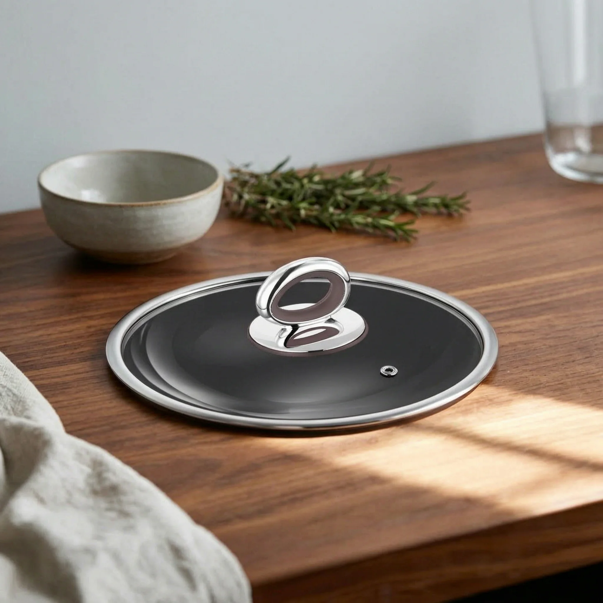 Stainless Steel Skillet with Lid Uncoated Stainless Steel Frying Pan Induction Frying Pan Flat Bottom Cookware Wide Shallow
Stainless Steel Skillet with Lid Uncoated Stainless Steel Frying Pan Induction Frying Pan Flat Bottom Cookware Wide Shallow