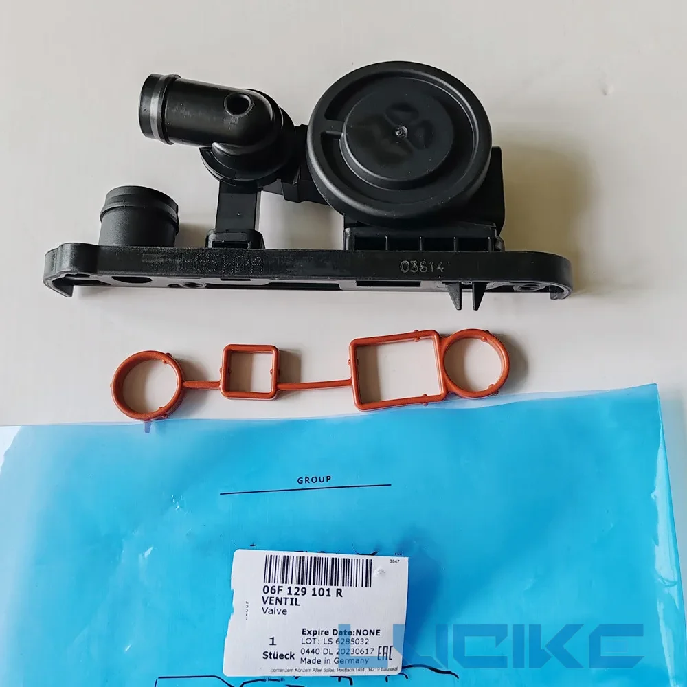 OEM DE 06F129101R Вентиляционный клапан картера двигателя из ПВХ с прокладкой вентиляции для Audi A3 S3 A4 A6 2,0 TFSI TT VW Mk5 Mk6 Golf BPY BWA
OEM DE 06F129101R Вентиляционный клапан картера двигателя из ПВХ с прокладкой вентиляции для Audi A3 S3 A4 A6 2,0 TFSI TT VW Mk5 Mk6 Golf BPY BWA
