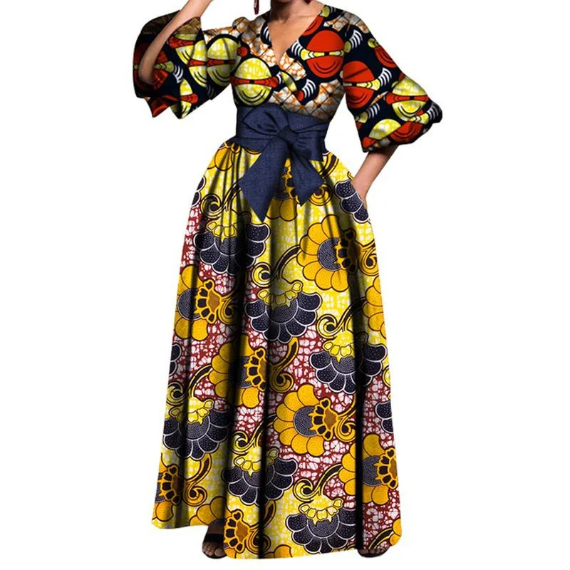 African Dresses for Women Elegant Evening Gowns African Party Dress Maxi Ankara Floral Printed Robe Africaine Femme Outfits
African Dresses for Women Elegant Evening Gowns African Party Dress Maxi Ankara Floral Printed Robe Africaine Femme Outfits
