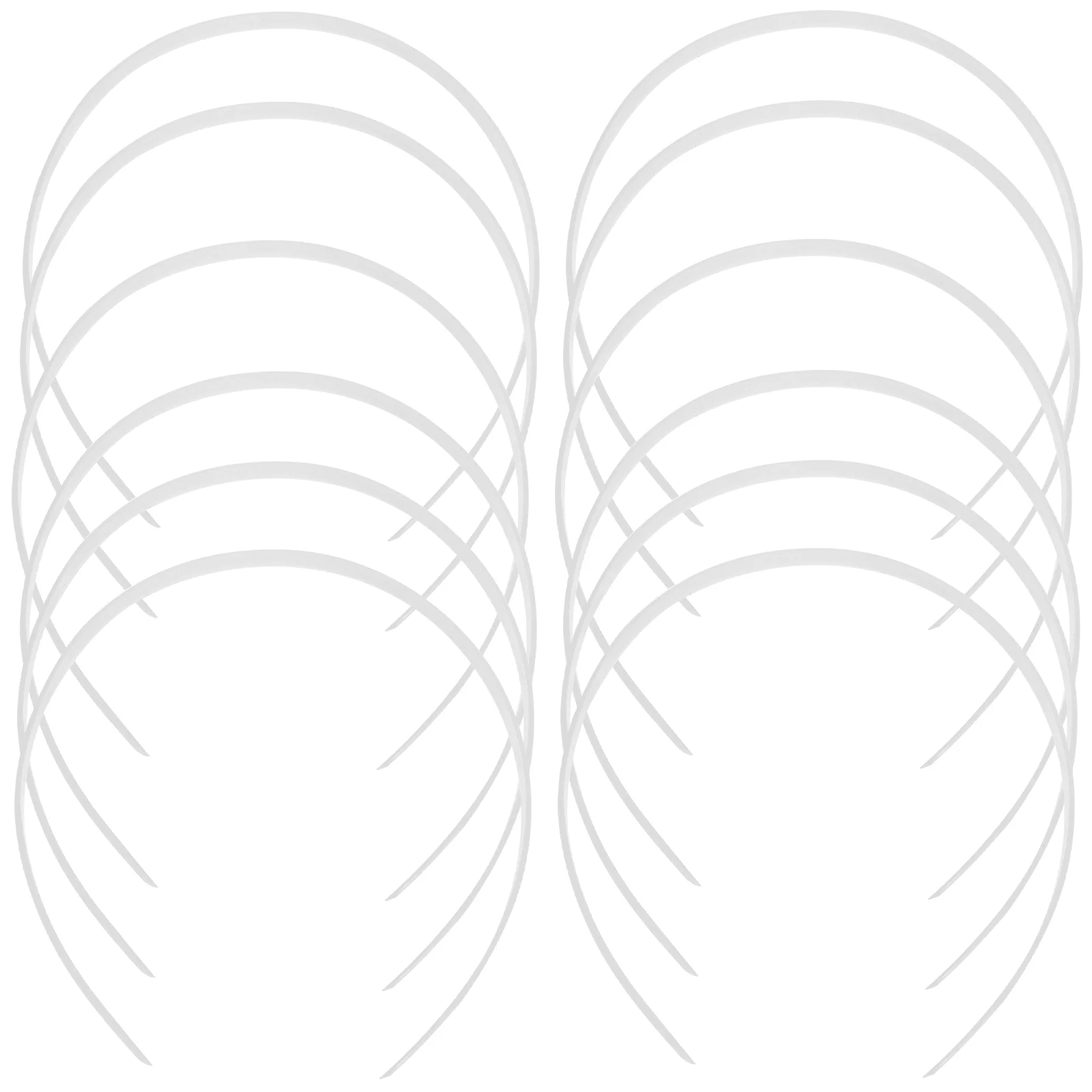 12 Pcs Elastic Hair Hoops Plain Headbands Headdress Accessories Ribbon Wrapped Braided School Wedding Daily Wear
12 Pcs Elastic Hair Hoops Plain Headbands Headdress Accessories Ribbon Wrapped Braided School Wedding Daily Wear