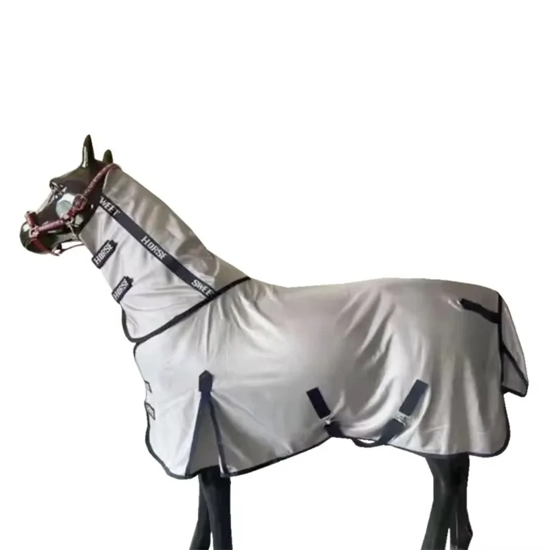 320D Summer Anti-mosquitoes Horse Rugs Blanket with Detachable Neck Cover Not Water-proof
320D Summer Anti-mosquitoes Horse Rugs Blanket with Detachable Neck Cover Not Water-proof