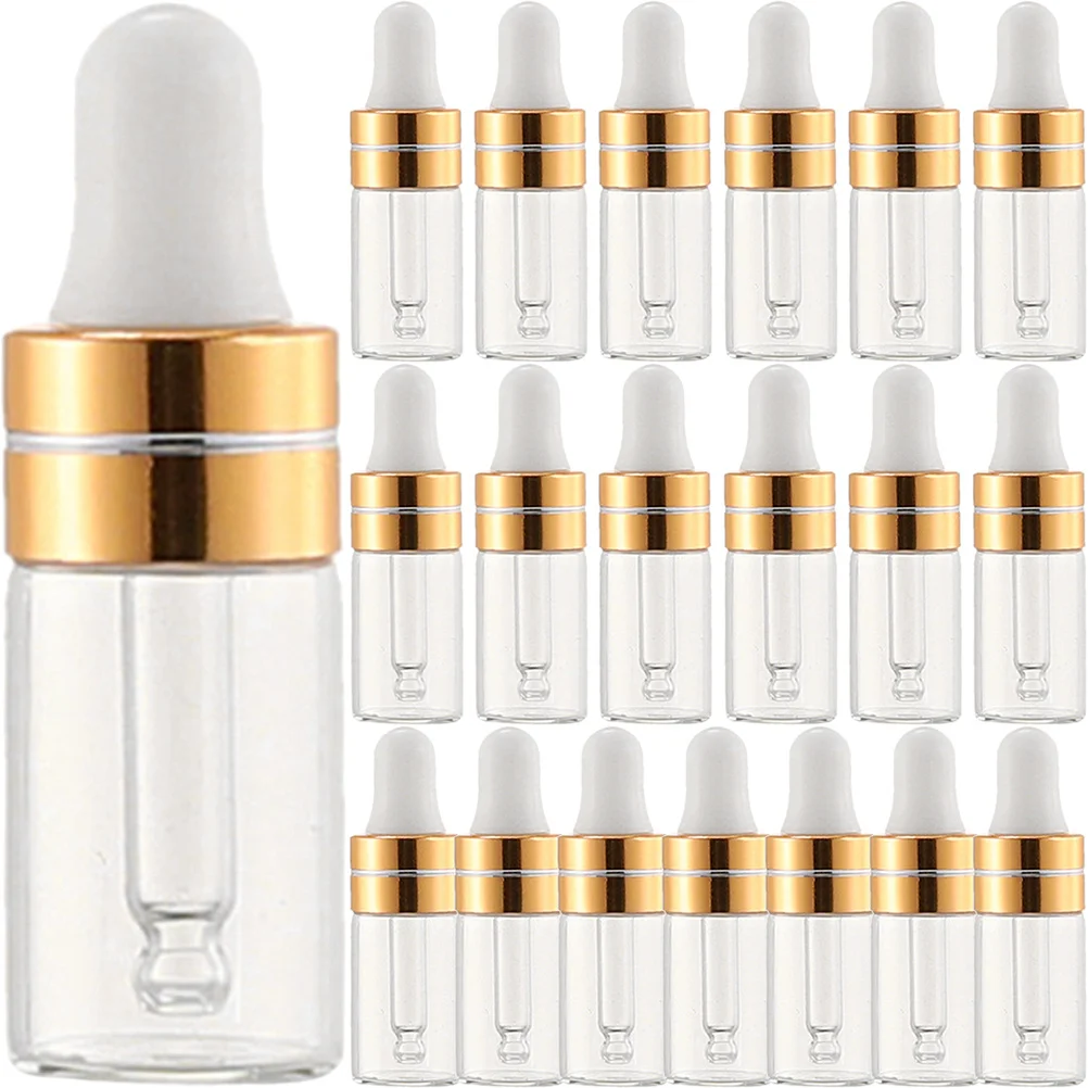 NOLITOY 20 Pcs 3ml Clear Glass Dropper Bottles for Essential Oils Empty Mini Pipette Vials Travel Sample Containers
NOLITOY 20 Pcs 3ml Clear Glass Dropper Bottles for Essential Oils Empty Mini Pipette Vials Travel Sample Containers