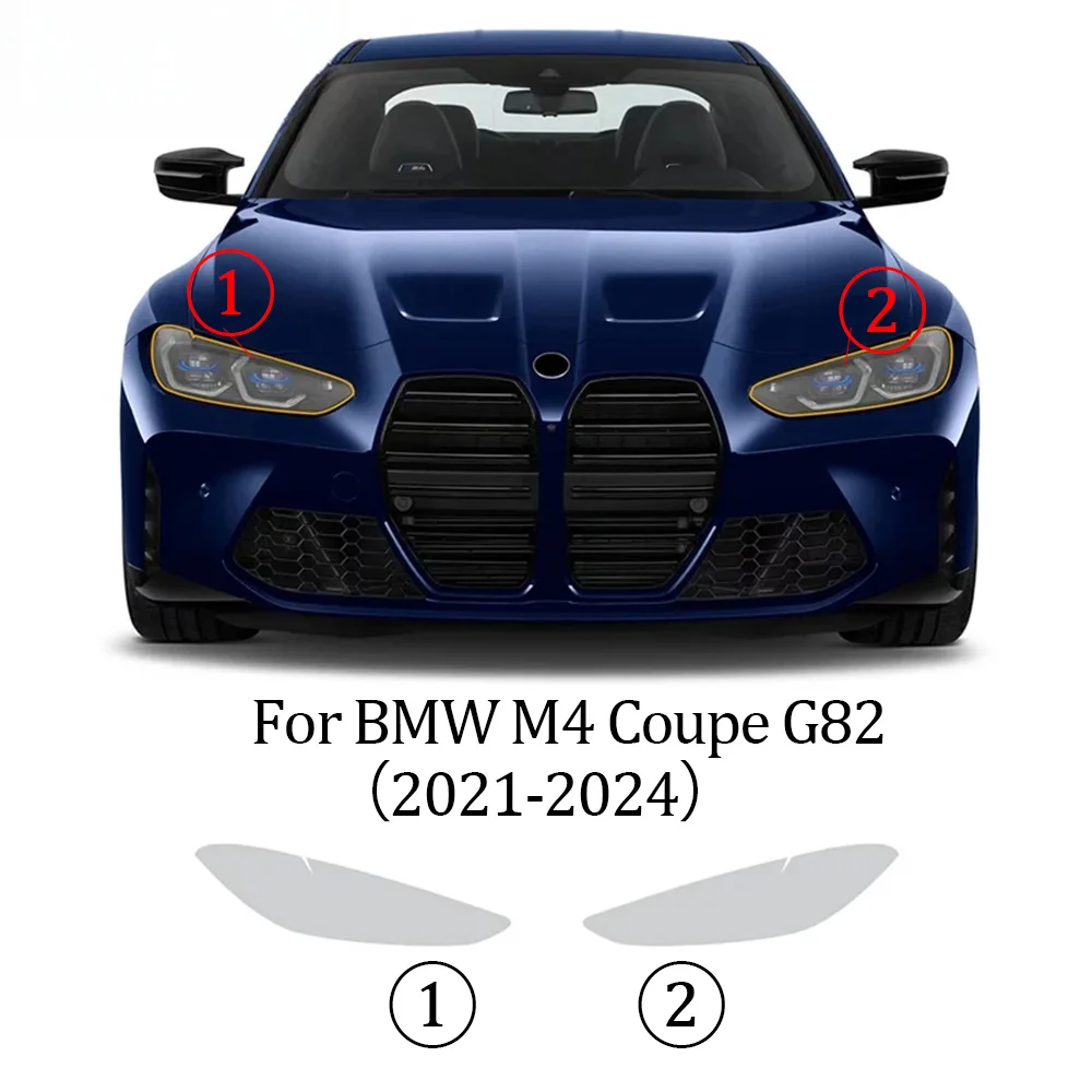 PPF TPU Precut Car Headlight Clear Protection Film Rearview Mirror Transparent Paint Sticker for BMW M4 Coupe G82 2021-2024
PPF TPU Precut Car Headlight Clear Protection Film Rearview Mirror Transparent Paint Sticker for BMW M4 Coupe G82 2021-2024
