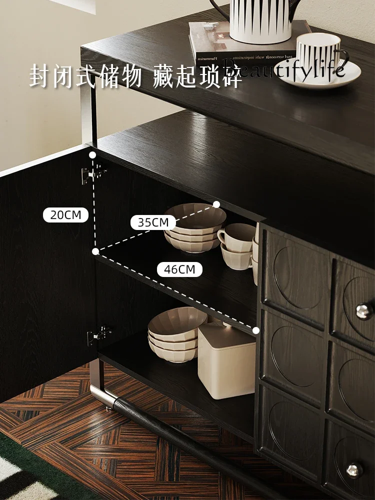 Nordic Solid Wood Antique Style Sideboard Cabinet Household Minimalist Storage Cabinet
Nordic Solid Wood Antique Style Sideboard Cabinet Household Minimalist Storage Cabinet