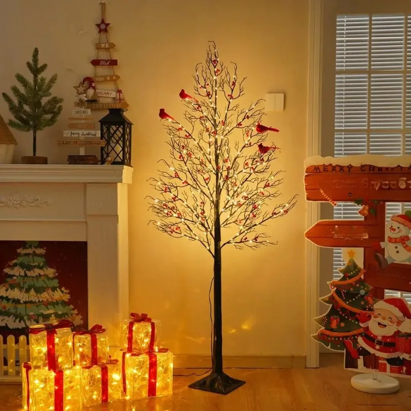 Birch Tree Lit LED Vintage Birch Tree Lamp with Red Birds – 200 Warm White Lights Indoor/Outdoor Decorative Christmas Hallowee
Birch Tree Lit LED Vintage Birch Tree Lamp with Red Birds – 200 Warm White Lights Indoor/Outdoor Decorative Christmas Hallowee