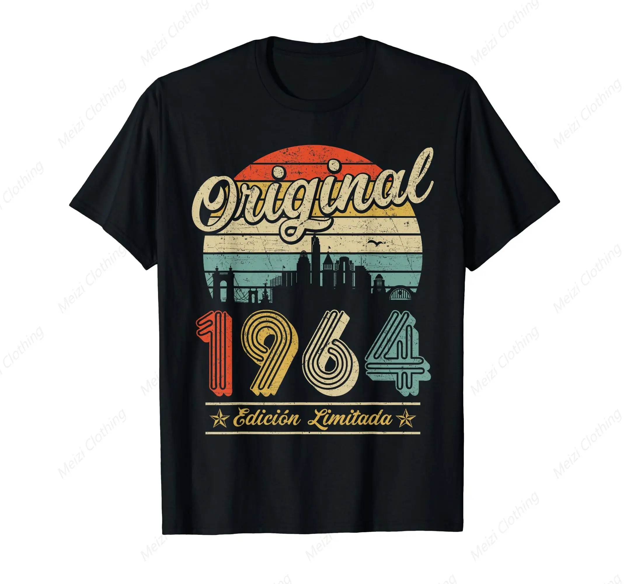1964 Retro Spain 61st Birthday T-shirt Fun Classic Printed Shirt Pure Cotton Casual Comfortable Gift Short Sleeve
1964 Retro Spain 61st Birthday T-shirt Fun Classic Printed Shirt Pure Cotton Casual Comfortable Gift Short Sleeve
