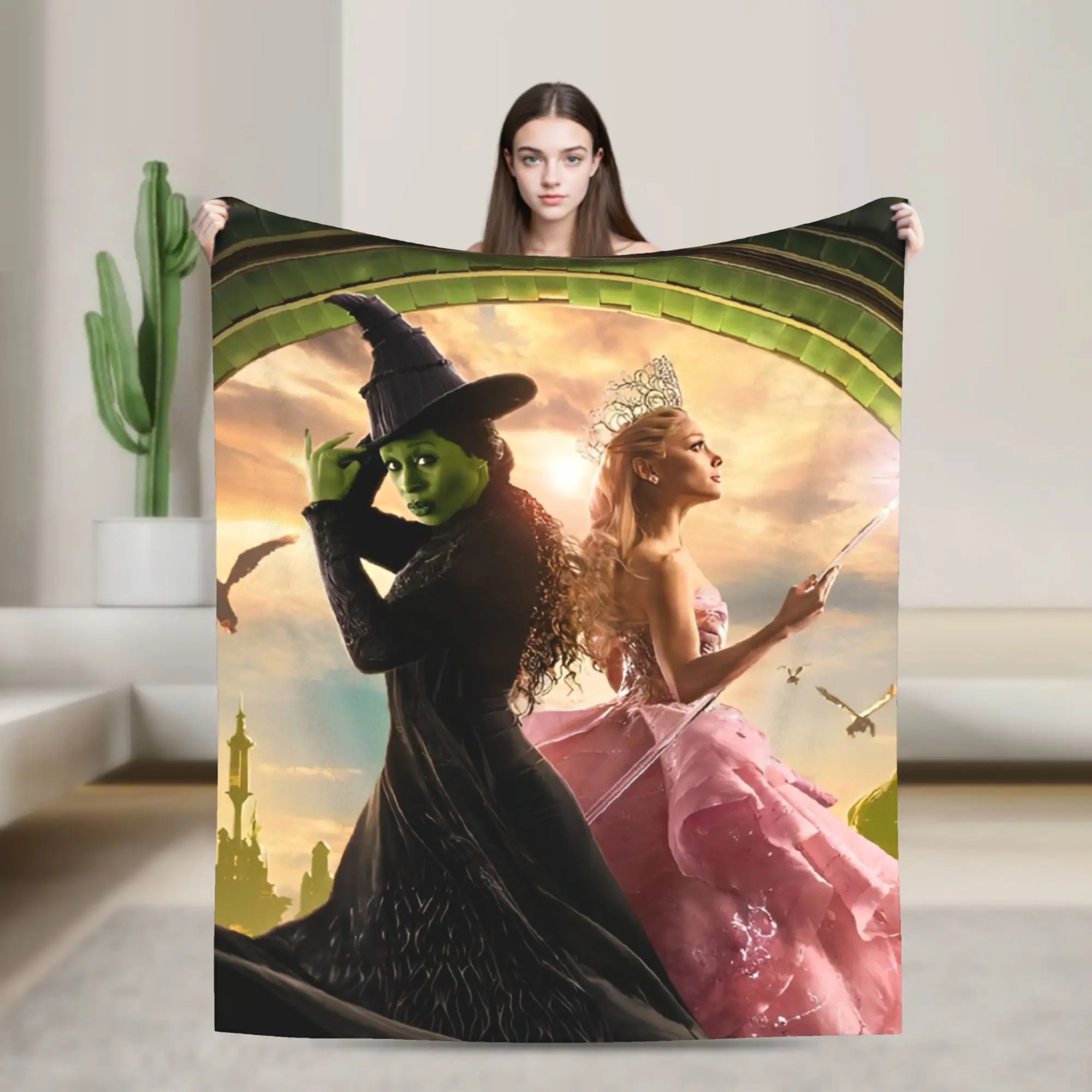 Soft Blanket Picnic Wicked Elphaba & Glinda Tonal Throw Blanket Flannel Bedspread For Couch Chair Sofa Bed Funny Sofa Bed Cover
Soft Blanket Picnic Wicked Elphaba & Glinda Tonal Throw Blanket Flannel Bedspread For Couch Chair Sofa Bed Funny Sofa Bed Cover