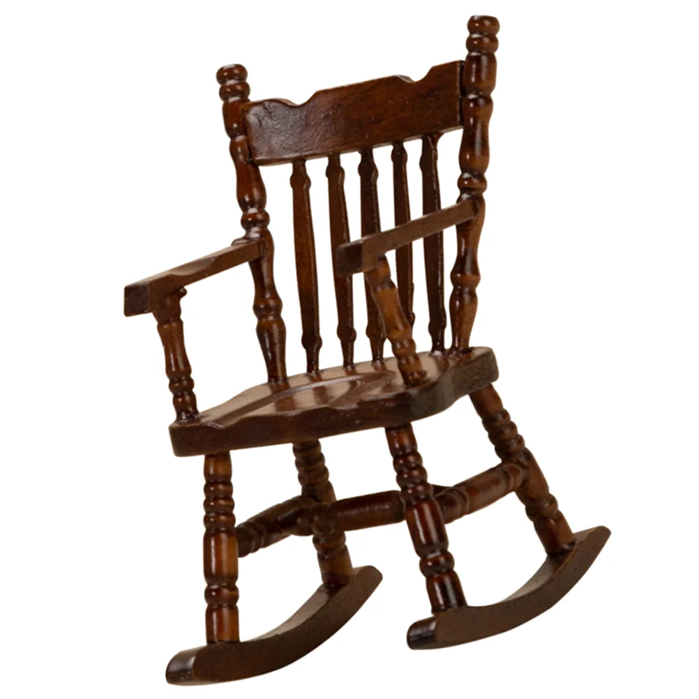 Toy House Rocking Chair Decorative Miniature Rocking-chair Furniture Kids Supply Decoration Child
Toy House Rocking Chair Decorative Miniature Rocking-chair Furniture Kids Supply Decoration Child