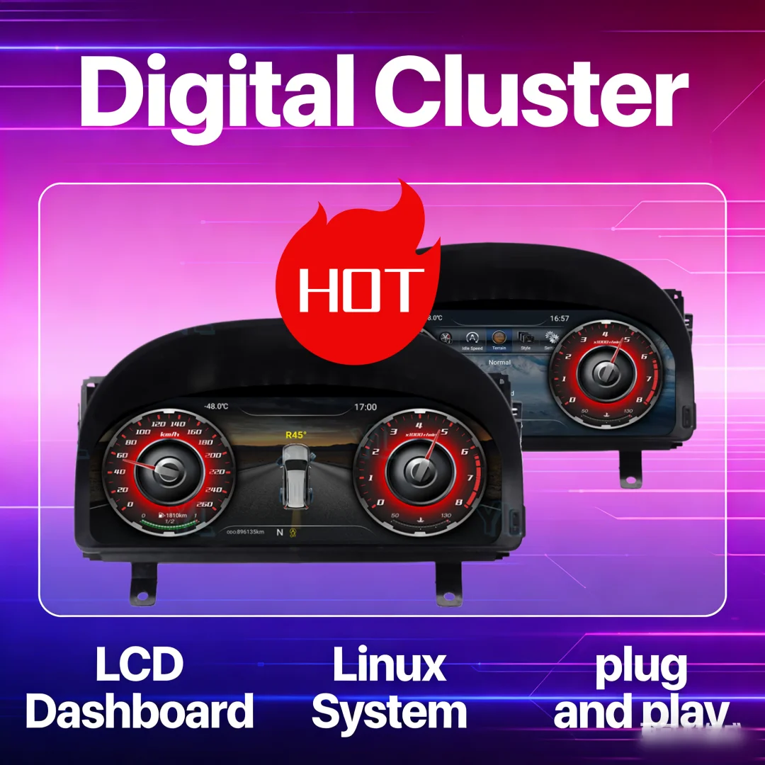 N Digital Cluster For Alphard 20 30 Series 2008-2018 LCD Instrument Dashboard Panel Virtual Cockpit Speedometer GPS Speedometer
N Digital Cluster For Alphard 20 30 Series 2008-2018 LCD Instrument Dashboard Panel Virtual Cockpit Speedometer GPS Speedometer