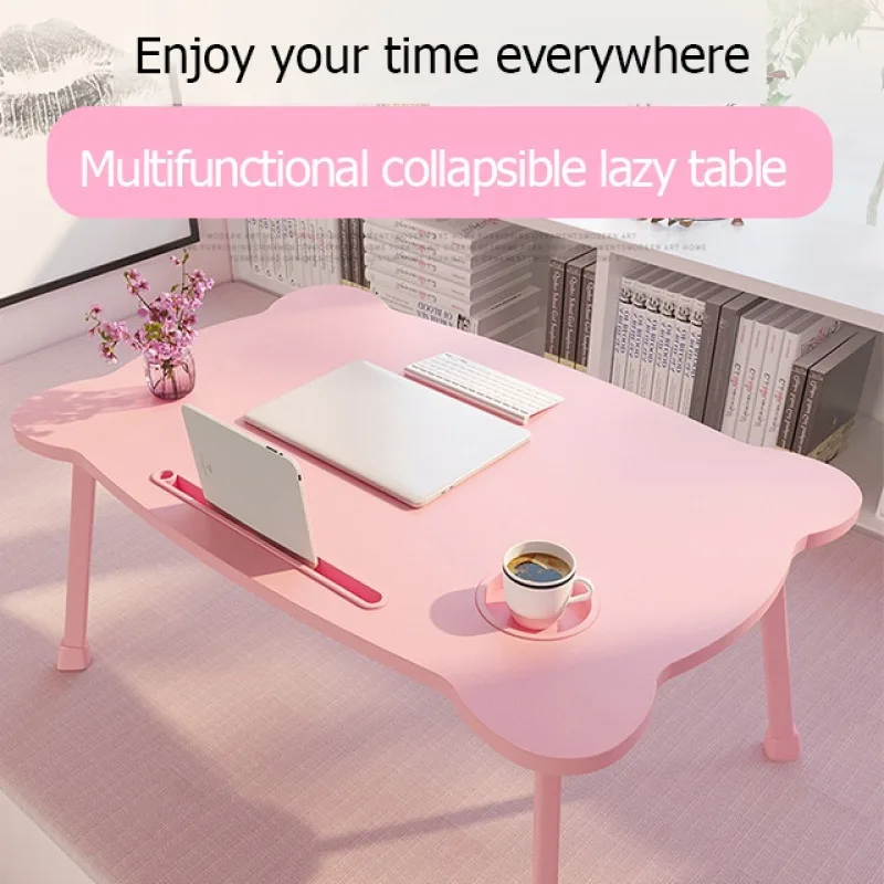 Cute Bed Desk Portable Foldable Laptop Table for Window Seat and Bedroom Use Lazy Table for Students Study Working
Cute Bed Desk Portable Foldable Laptop Table for Window Seat and Bedroom Use Lazy Table for Students Study Working