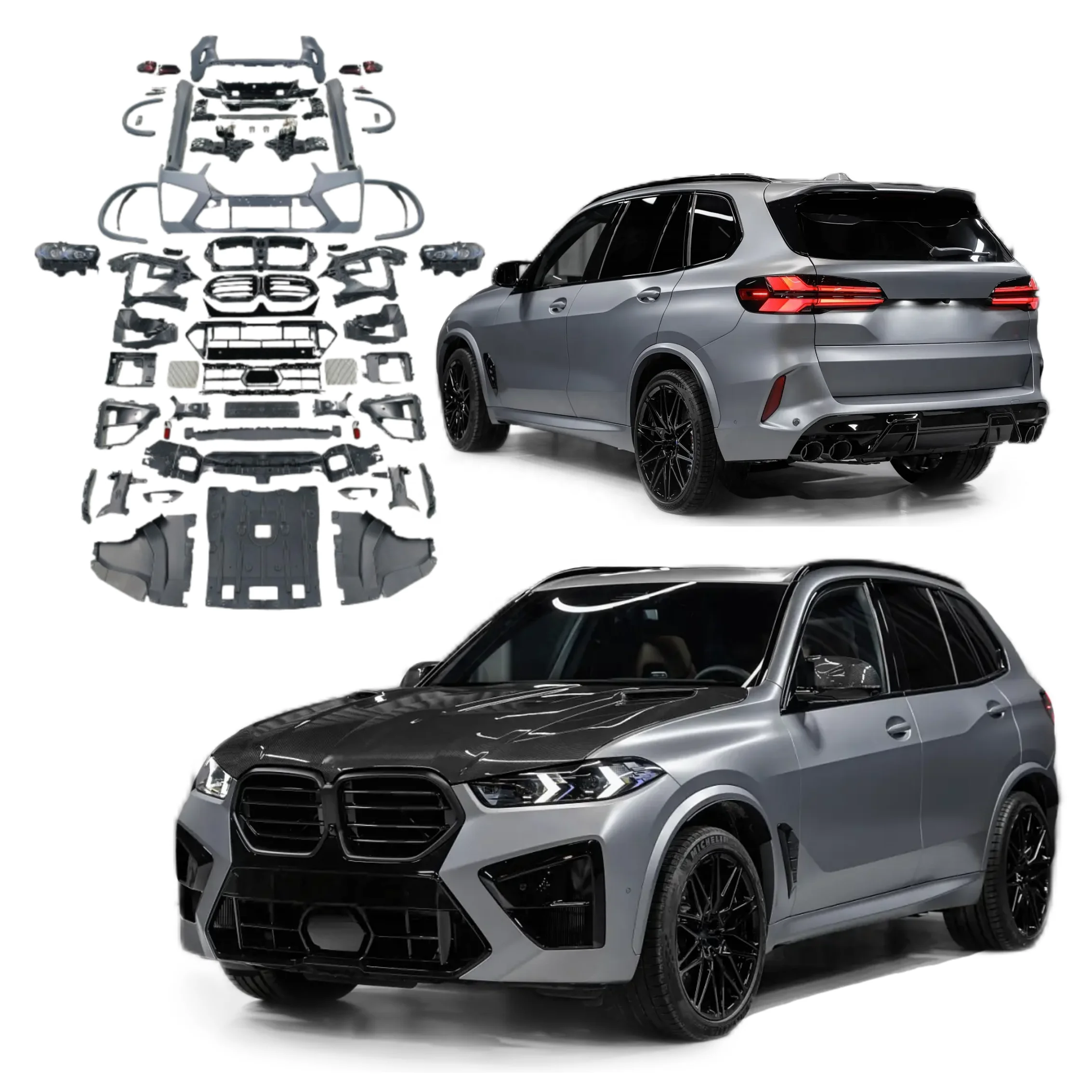 2025 Factory Price Bodykit for BMWsX5 G05 2018-2022 Upgrade to 2023+ G05 F95 X5M Exterior Decoration Top Modification Protection
2025 Factory Price Bodykit for BMWsX5 G05 2018-2022 Upgrade to 2023+ G05 F95 X5M Exterior Decoration Top Modification Protection