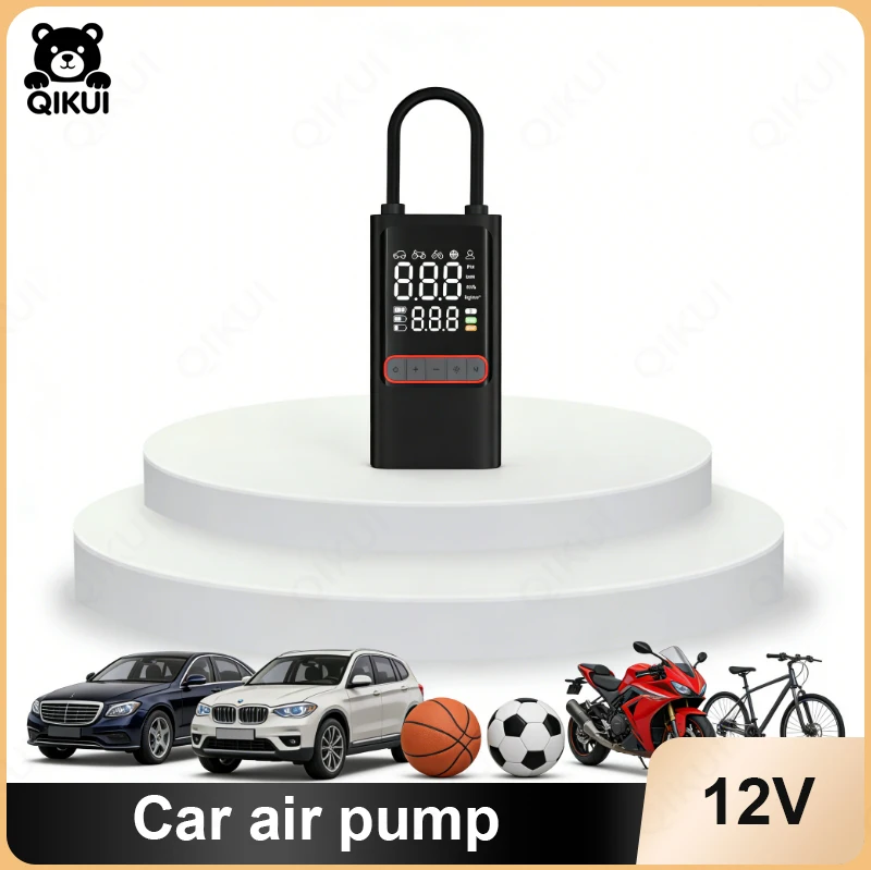 Portable Car Tire Inflator with Auto Shut Off Wireless Handheld Air Compressor for Emergency Power Supply for Cars Trucks
Portable Car Tire Inflator with Auto Shut Off Wireless Handheld Air Compressor for Emergency Power Supply for Cars Trucks