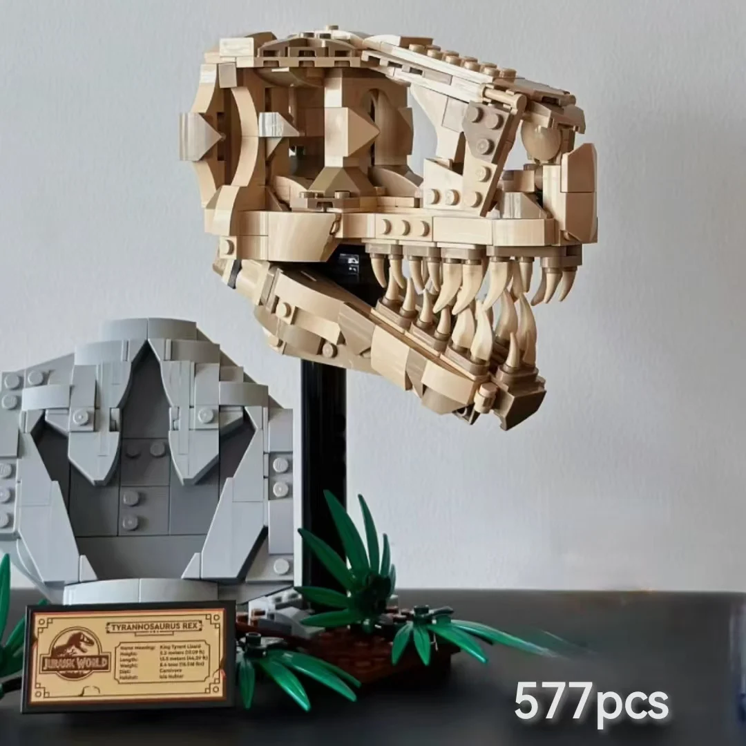 577PCS Dinosaur Fossils Skull Building Blocks Assembled76964 Set Educational Bricks Christmas And Birthday Gifts
577PCS Dinosaur Fossils Skull Building Blocks Assembled76964 Set Educational Bricks Christmas And Birthday Gifts