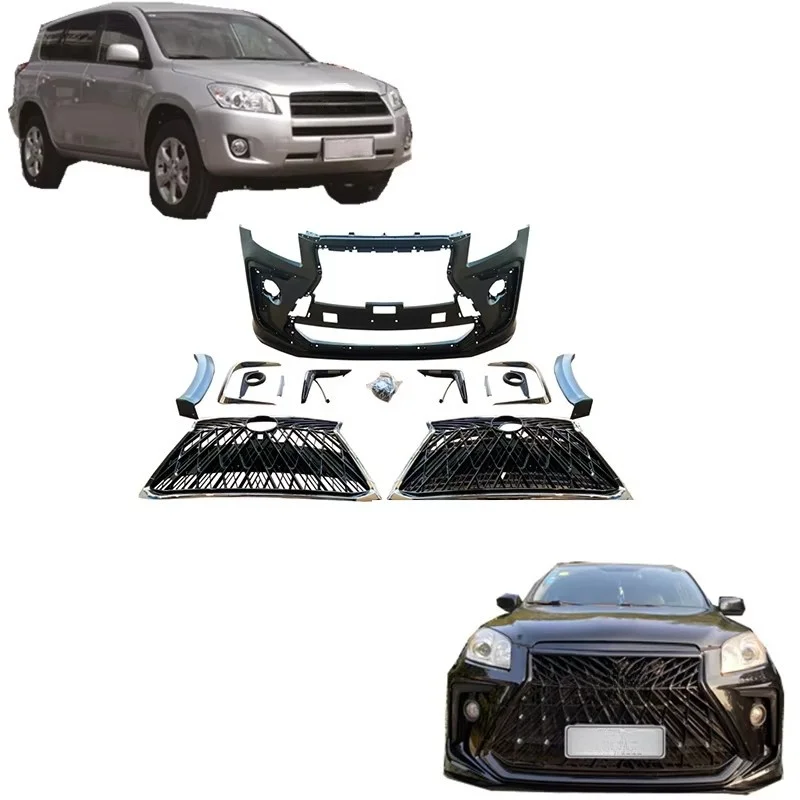 Modified BODY KIT Bumper for TOYOTAs RAV4 2009 2010 2011 2012 CONVERSION for LEXUS STYLE
Modified BODY KIT Bumper for TOYOTAs RAV4 2009 2010 2011 2012 CONVERSION for LEXUS STYLE