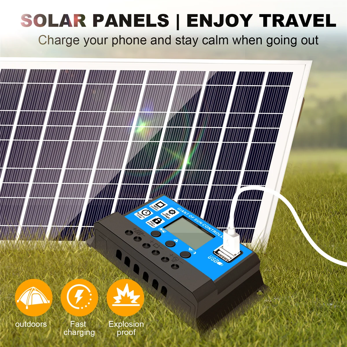 Surprised! 30W 12V Solar Panel Battery Charger+40A Controller for RV Car Boat Home Camping
Surprised! 30W 12V Solar Panel Battery Charger+40A Controller for RV Car Boat Home Camping