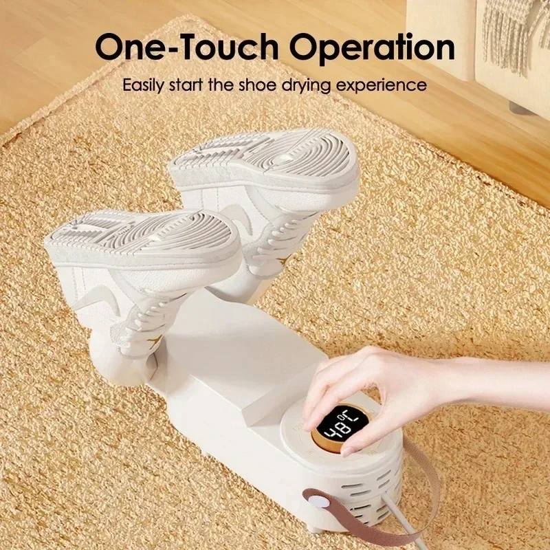 @2026 Интеллектуальная сушилка для обуви с таймером, регулируемая сушилка, быстросохнущая дезодорирующая стерилизационная сушилка для обуви, бытовой подогреватель для обуви
@2026 Интеллектуальная сушилка для обуви с таймером, регулируемая сушилка, быстросохнущая дезодорирующая стерилизационная сушилка для обуви, бытовой подогреватель для обуви