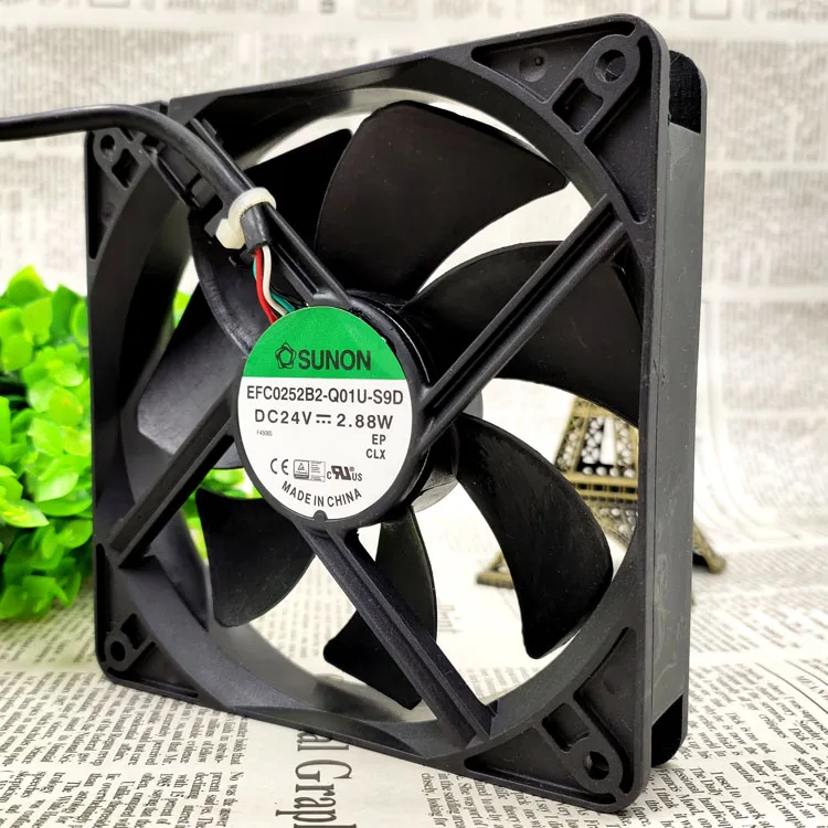 НОВЫЙ ОРИГИНАЛЬНЫЙ EFC0252B2-Q01U-S9D 24 В 2,88 Вт 12025 120x120x25 мм Охлаждающий ВЕНТИЛЯТОР РАДИАТОР
НОВЫЙ ОРИГИНАЛЬНЫЙ EFC0252B2-Q01U-S9D 24 В 2,88 Вт 12025 120x120x25 мм Охлаждающий ВЕНТИЛЯТОР РАДИАТОР