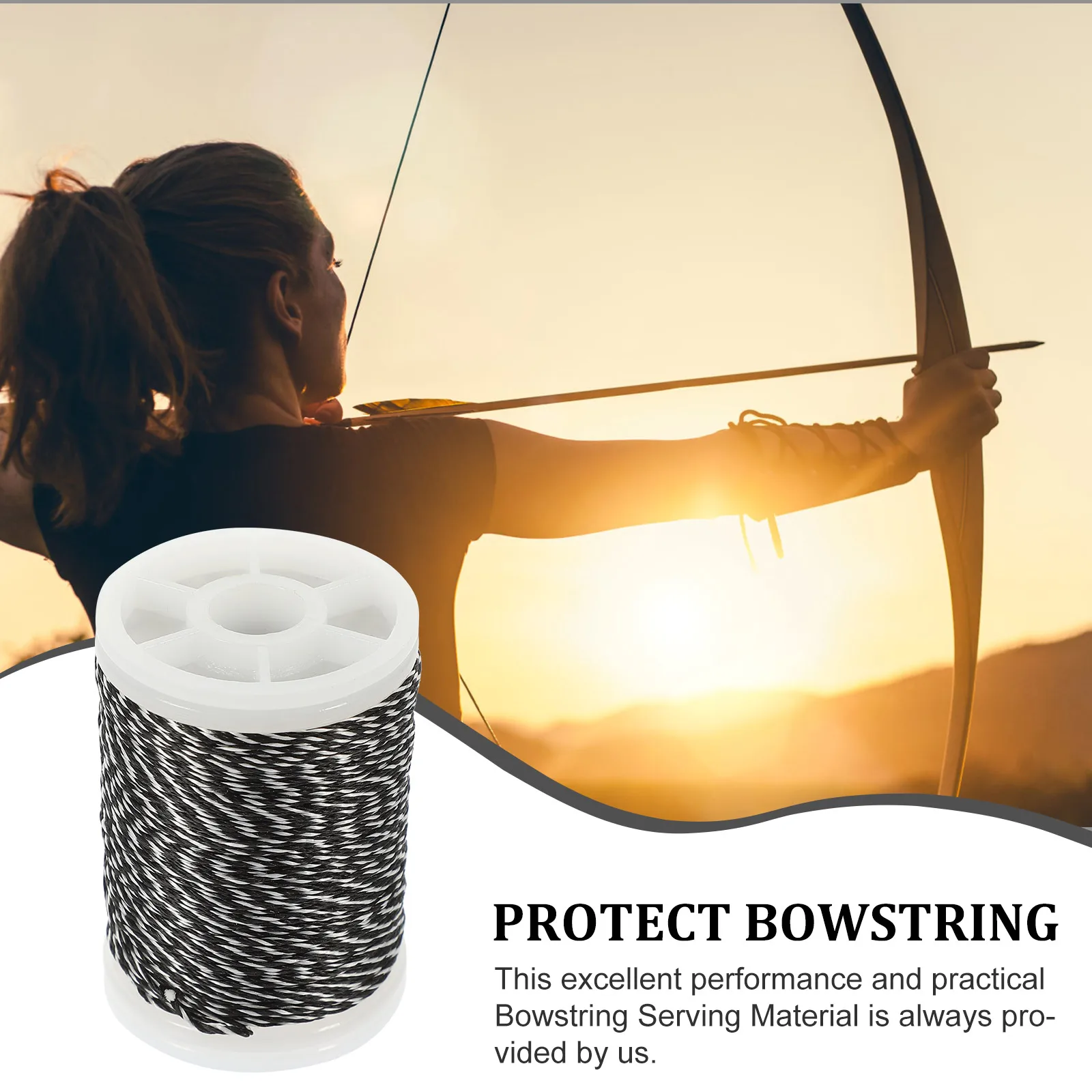 1 Roll Bowstring Serving Thread String Protective Rope Recurve Traditional Hunting Portable Protector Sewing
1 Roll Bowstring Serving Thread String Protective Rope Recurve Traditional Hunting Portable Protector Sewing