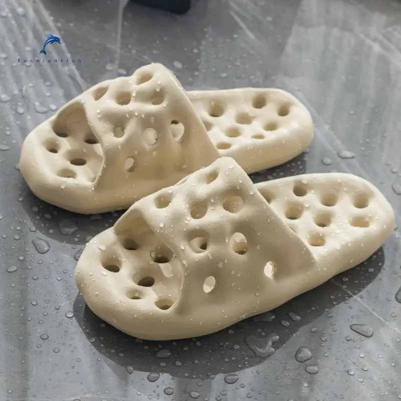 Couple's Bath Slippers Quick Dry Anti-Slip Thick Bottom Indoor Home Use Sandals Men's Women's Comfortable Slip-On House Shoes
Couple's Bath Slippers Quick Dry Anti-Slip Thick Bottom Indoor Home Use Sandals Men's Women's Comfortable Slip-On House Shoes