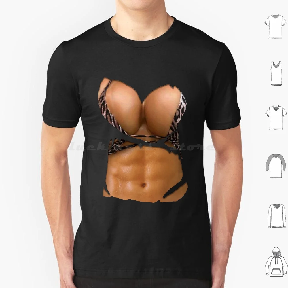 Fake Abs Shirt Bikini Body Muscle Six Pack Fake Big Boobs T Shirt Big Size 100% Cotton Fake Abs Bikini Muscle Six Pack Fake Big
Fake Abs Shirt Bikini Body Muscle Six Pack Fake Big Boobs T Shirt Big Size 100% Cotton Fake Abs Bikini Muscle Six Pack Fake Big