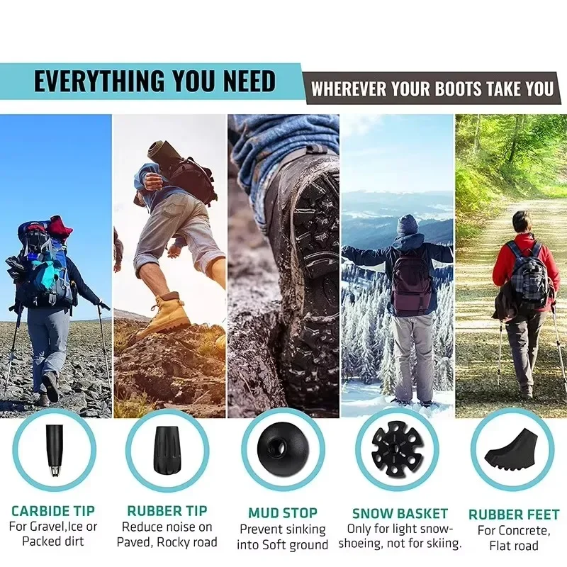 Walking Sticks 7075 Foldable Trekking Poles Lightweight Aluminum Cork Handle Ultralight Folding Outdoor for Trail Seniors Men
Walking Sticks 7075 Foldable Trekking Poles Lightweight Aluminum Cork Handle Ultralight Folding Outdoor for Trail Seniors Men