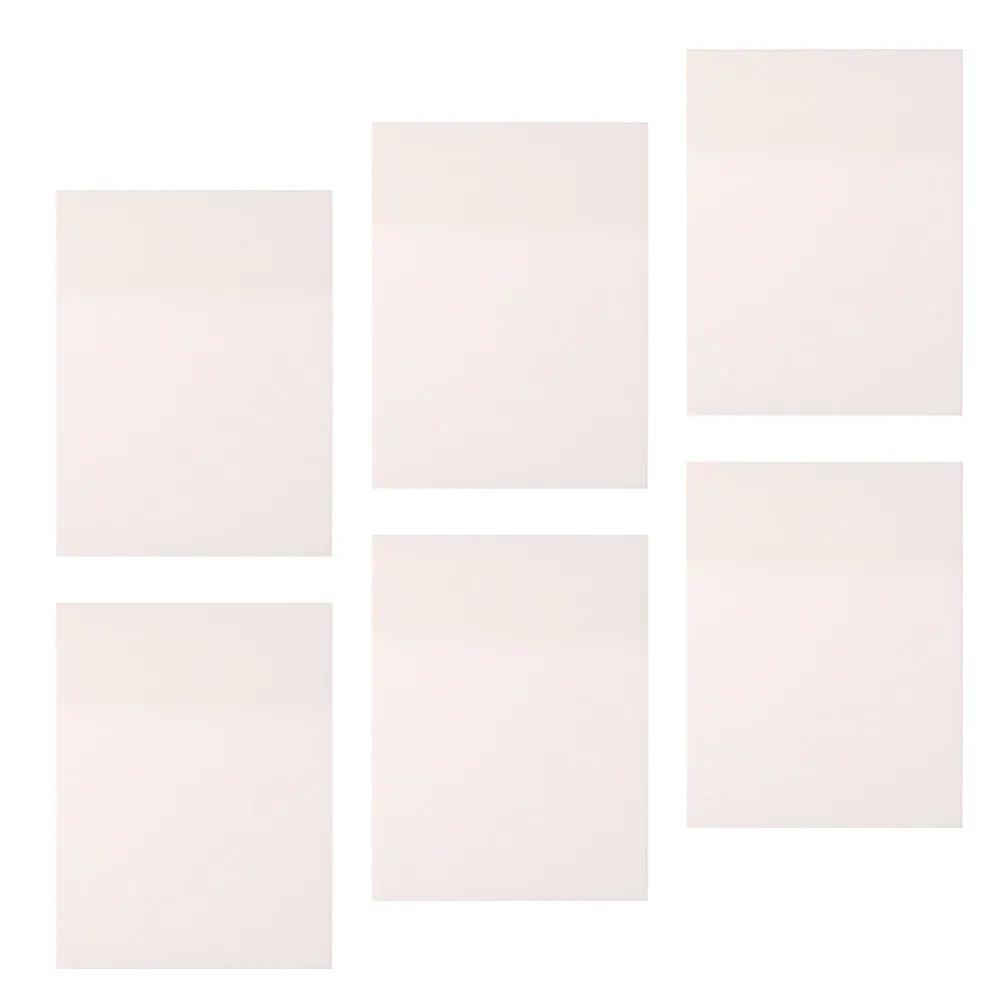 6Pcs Clear Waterproof Sticky Memo Pads 50 Sheets Per Pad Transparent Note Pads for Office Supplies Student Stationery Message
6Pcs Clear Waterproof Sticky Memo Pads 50 Sheets Per Pad Transparent Note Pads for Office Supplies Student Stationery Message