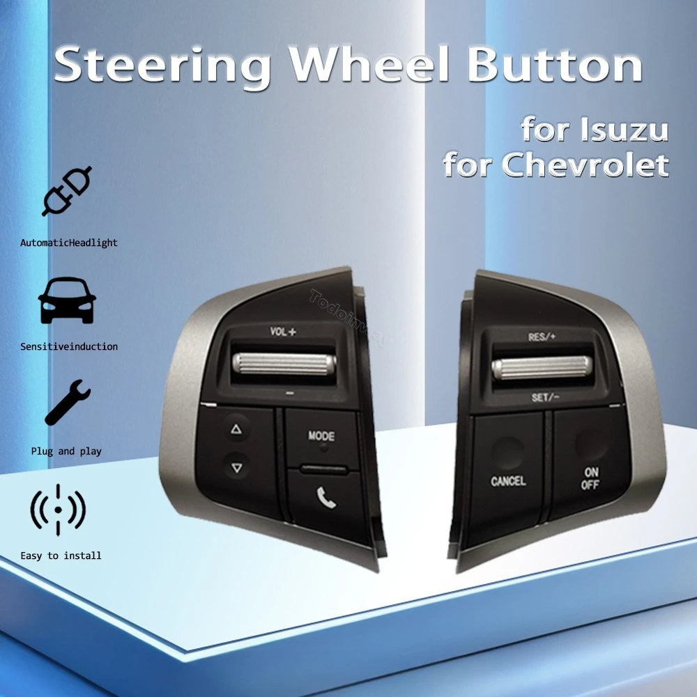 Car Cruise Control Switch Steering Wheel Speed Adjustment Button For Isuzu dmax D-MAX MUX For Chevrolet Dmax 2019 accessories
Car Cruise Control Switch Steering Wheel Speed Adjustment Button For Isuzu dmax D-MAX MUX For Chevrolet Dmax 2019 accessories