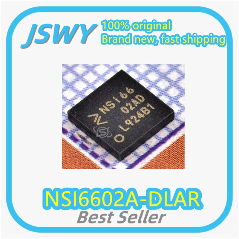 (5/50 pieces) NSI6602A-DLAR NSI6602 LGA-13 dual-channel digital isolator. Original stock. Large inventory
(5/50 pieces) NSI6602A-DLAR NSI6602 LGA-13 dual-channel digital isolator. Original stock. Large inventory